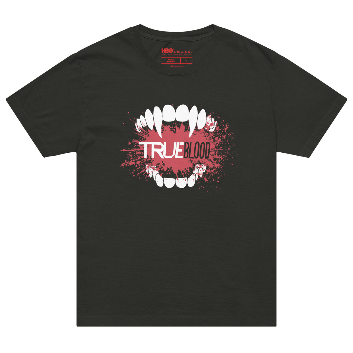 True Blood Oversized T-Shirt Vampire Fangs – HBO Shop
