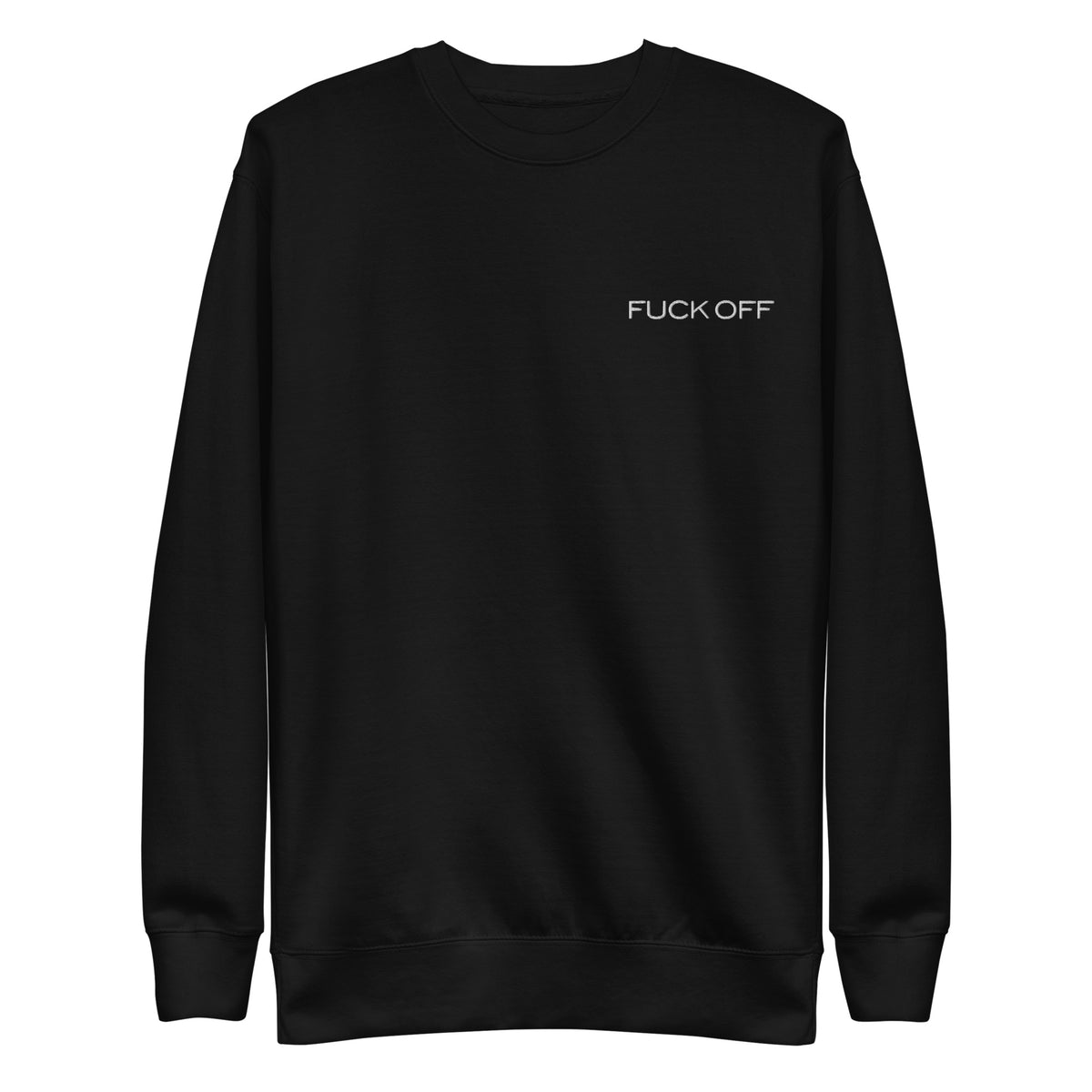 Succession Fuck Off Embroidered Adult Sweatshirt – HBO Shop