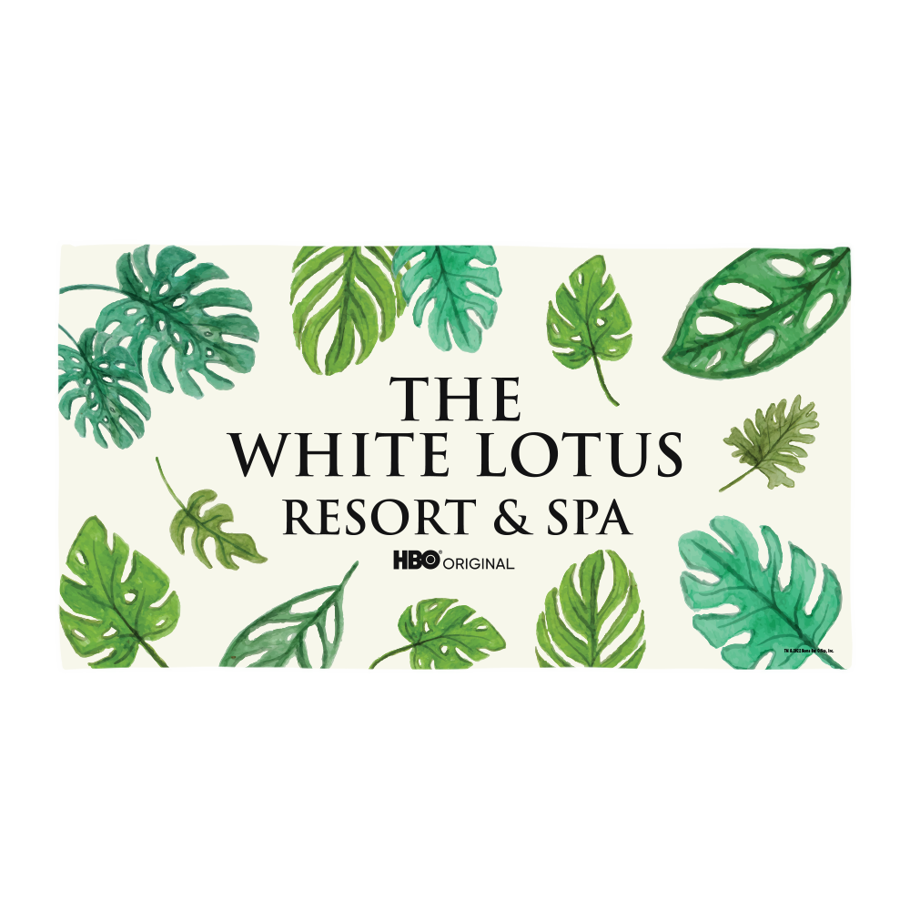 The White Lotus Resort & Spa Beach Towel – HBO Shop
