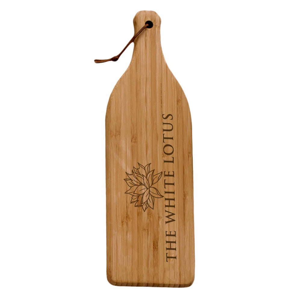 Bamboo Lotus Serving Board, Pretty Serving Boards