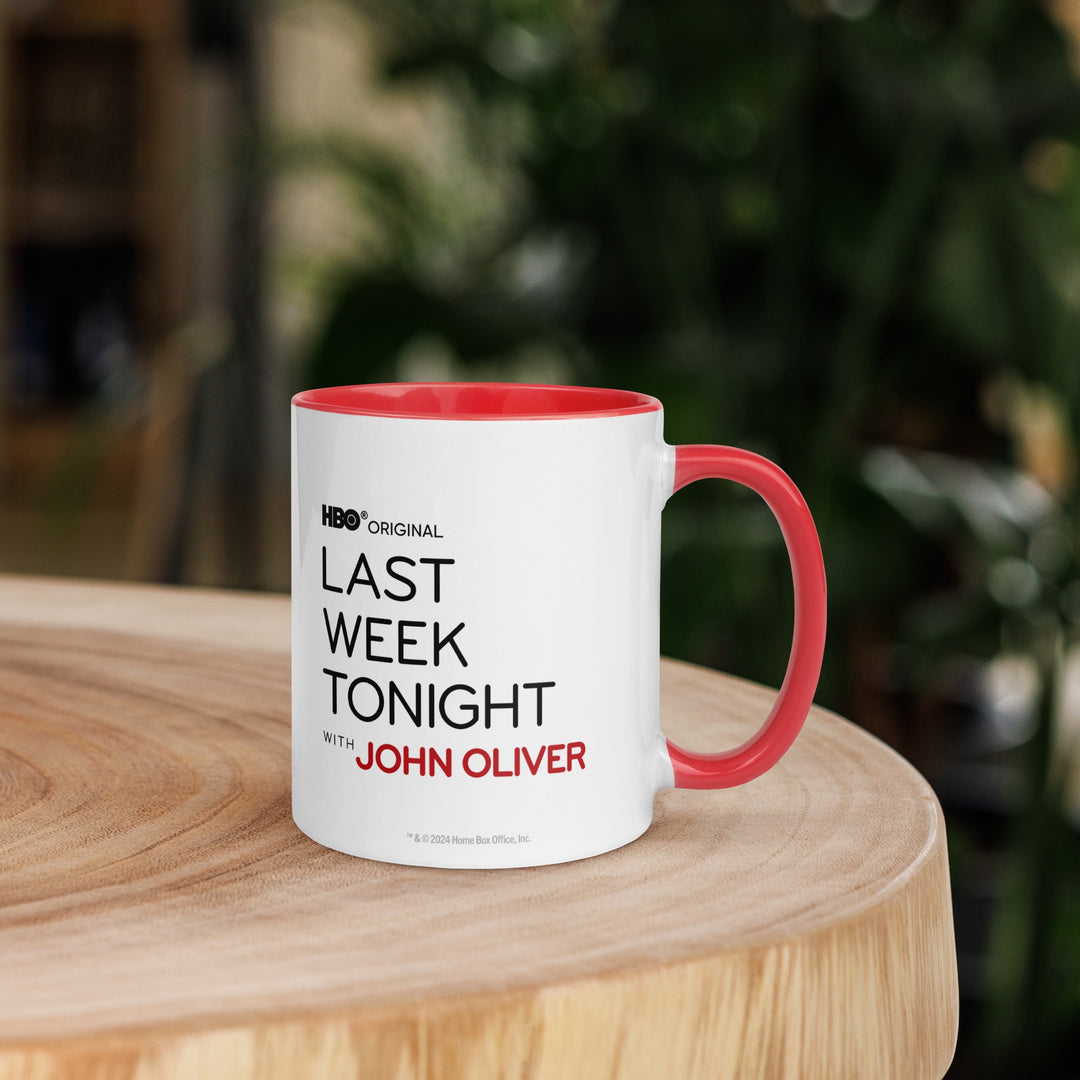 alex wagner tonight coffee mug Last Week Tonight with John Oliver Season 11 Mug