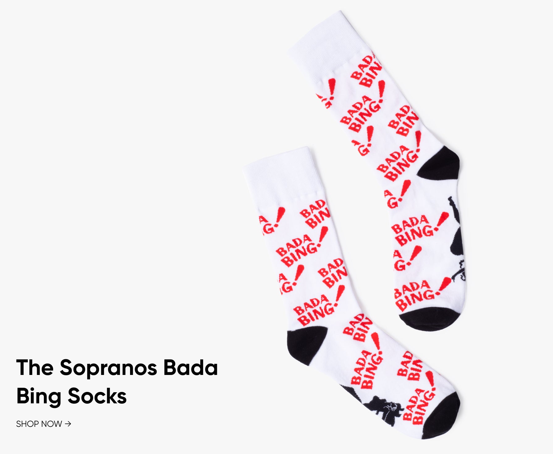 The Sopranos Bada Bing Socks