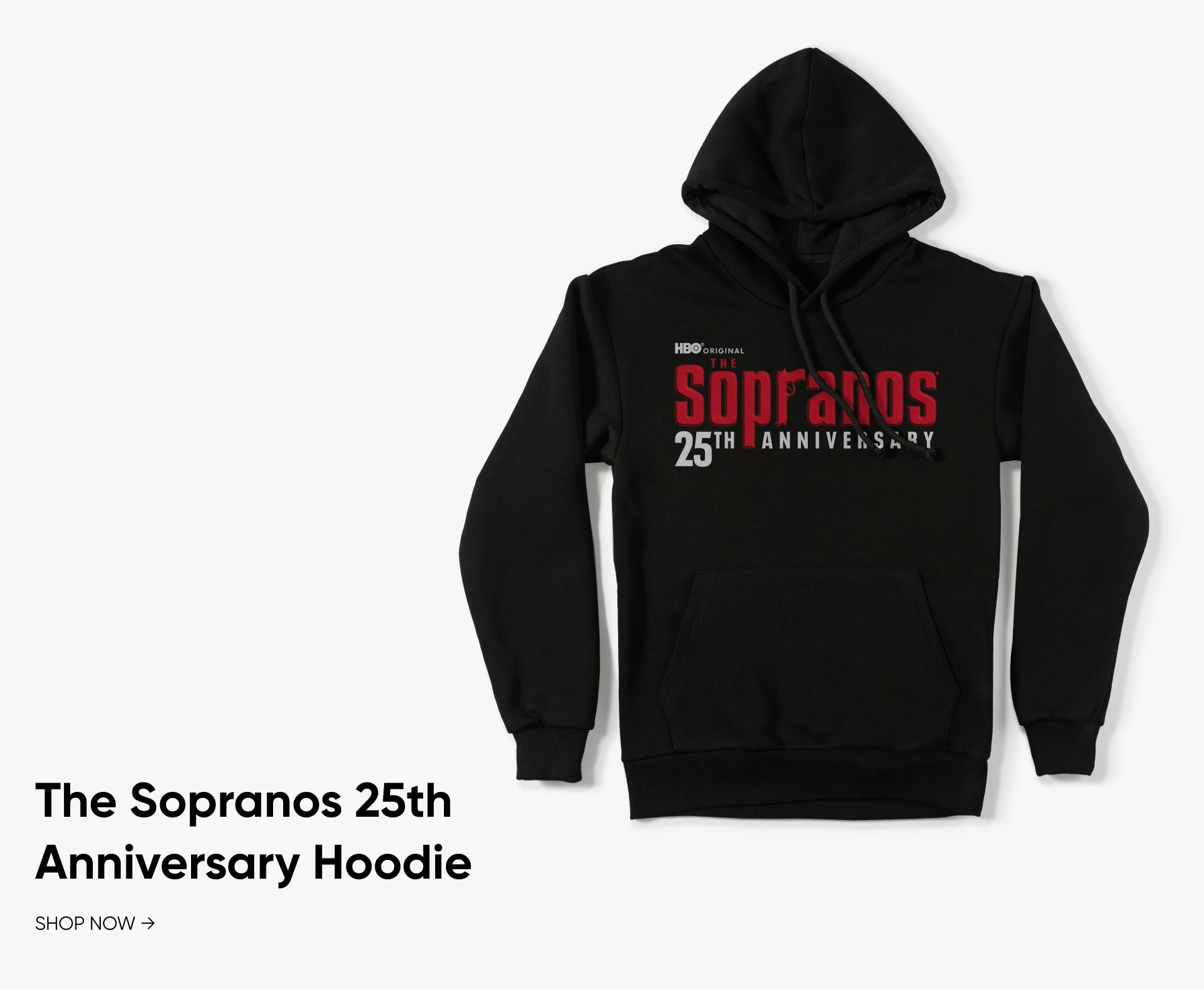 The Sopranos 25th Anniversary Hoodie