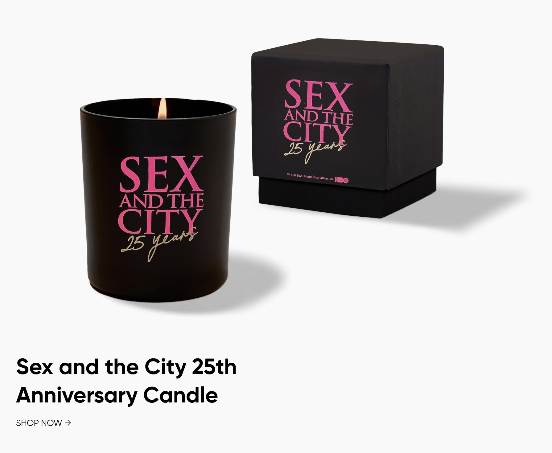 Sex and the City 25th Anniversary Candle