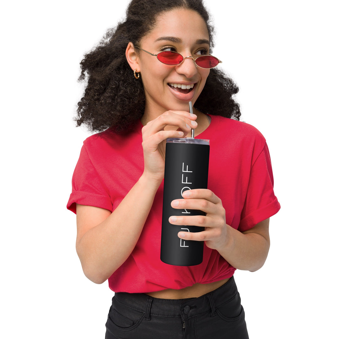 Succession Fuck Off Stainless Steel Tumbler – HBO Shop