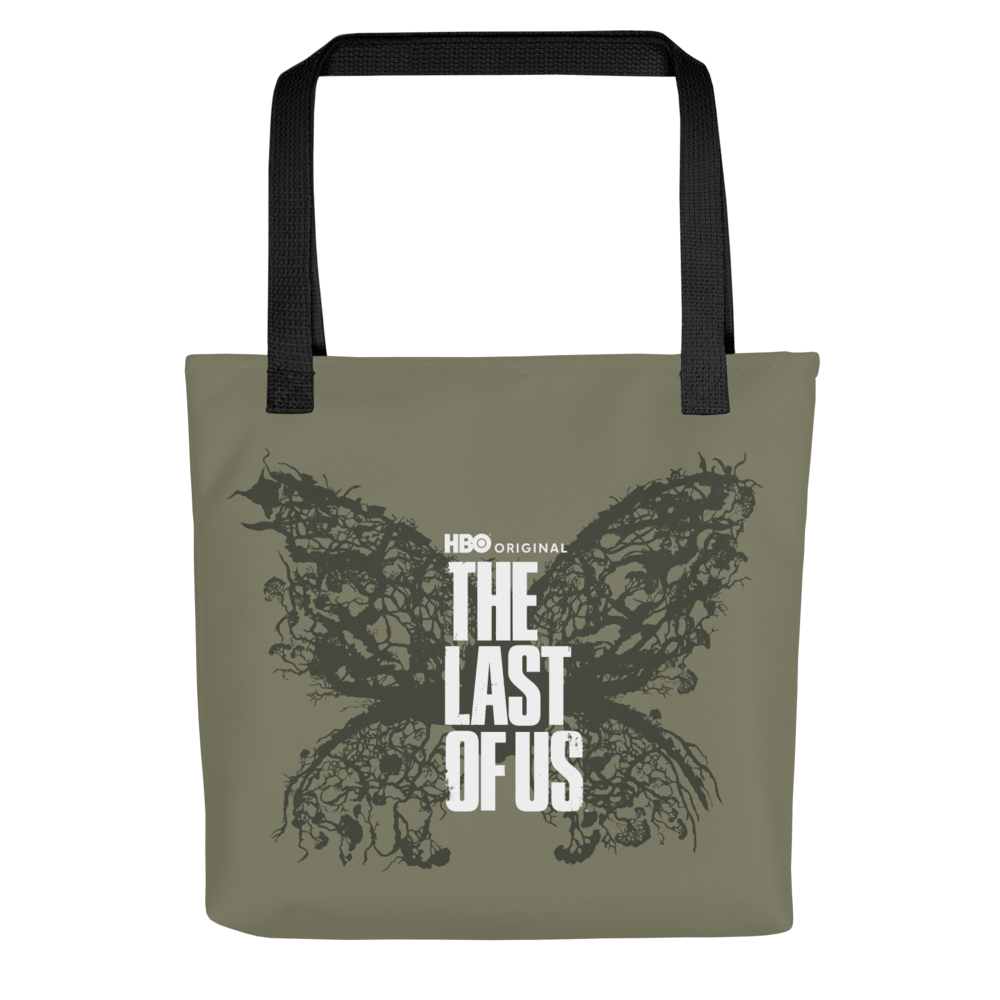 The Last of Us moth tote bag
