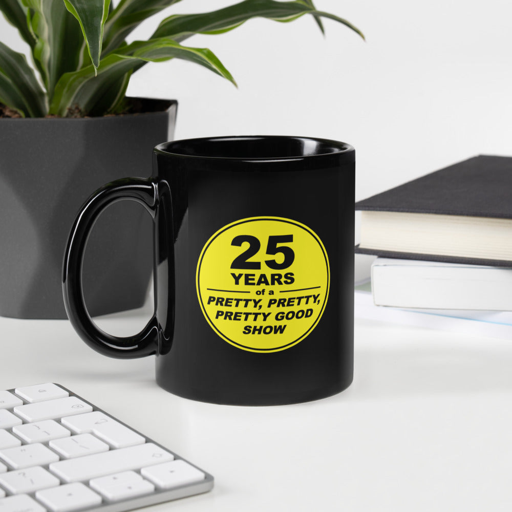 Curb Your Enthusiasm 25th Anniversary Black Mug – HBO Shop
