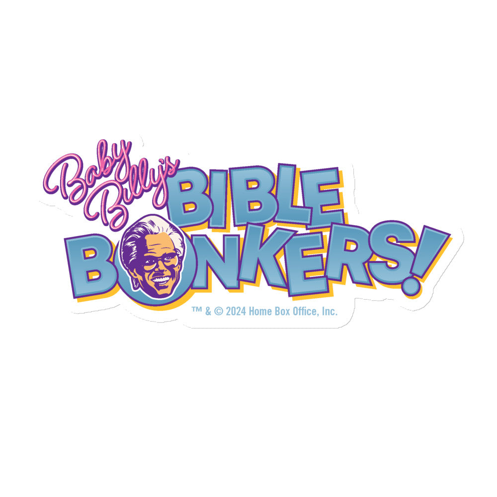 The Righteous Gemstones Baby Billy's Bible Bonkers Magnet