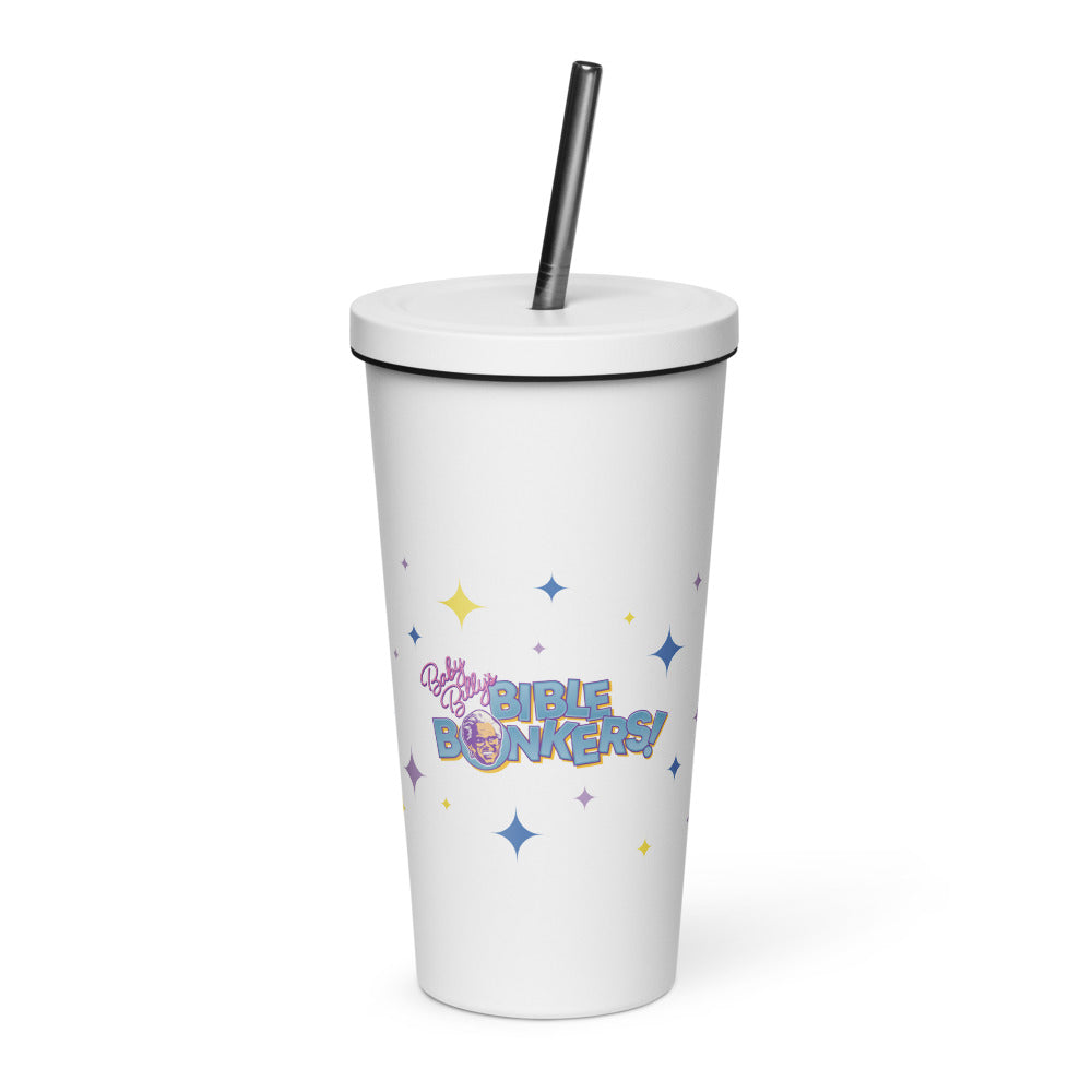 The Righteous Gemstones Baby Billy's Bible Bonkers Tumbler
