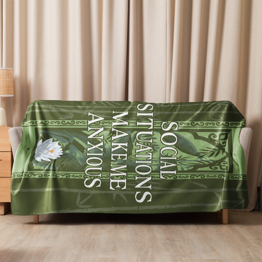 The White Lotus Sherpa Blanket Social Situation Make Me Anxious