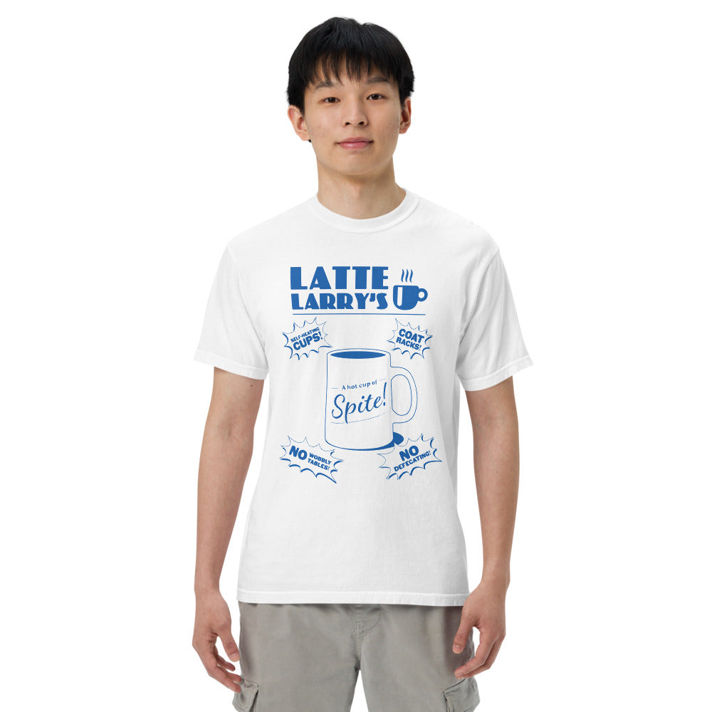 Curb Your Enthusiasm Latte Larry's Ad Comfort Colors T-Shirt – HBO