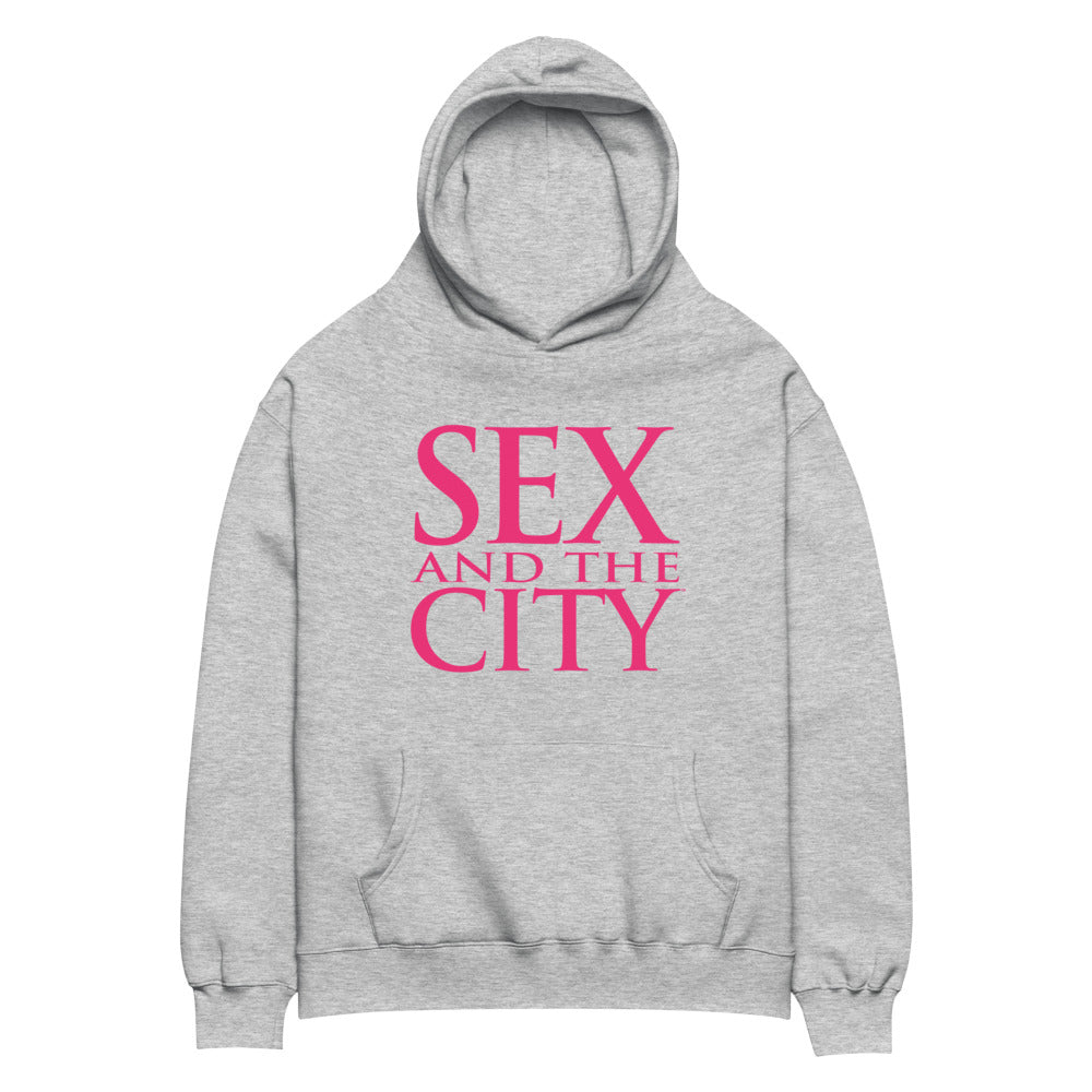 Sex and the City Logo Oversized Hoodie HBO Shop Sex and the City Logo Oversized Hoodie HBO Shop