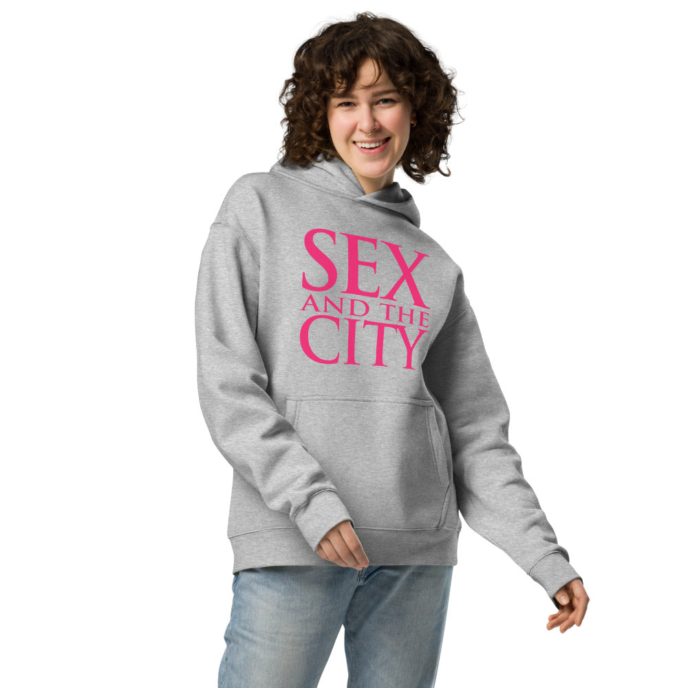 Sex and the City Logo Oversized Hoodie HBO Shop Sex and the City Logo Oversized Hoodie HBO Shop