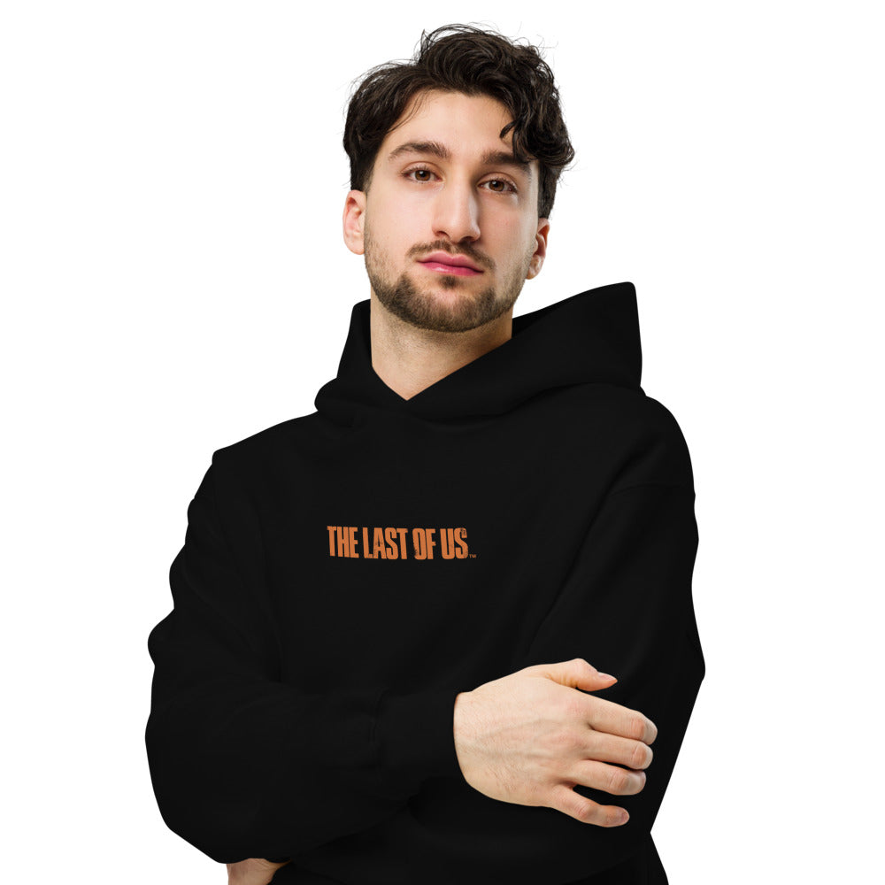 Sweat à Capuche The Last Of Us Logo Distressed - Officiellement Licencié PlayStation - Coupe Classique, 241g - 6