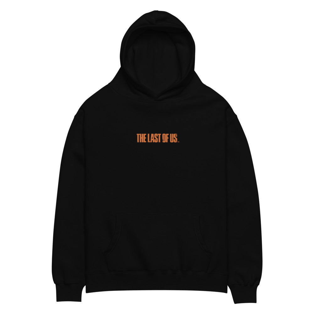Sweat à Capuche The Last Of Us Logo Distressed - Officiellement Licencié PlayStation - Coupe Classique, 241g - 5