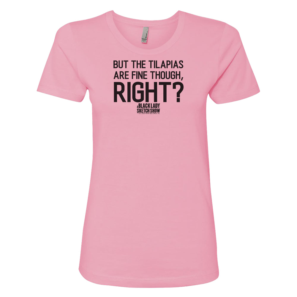 A Black Lady Sketch Show But The Tilapias Women's Short Sleeve T