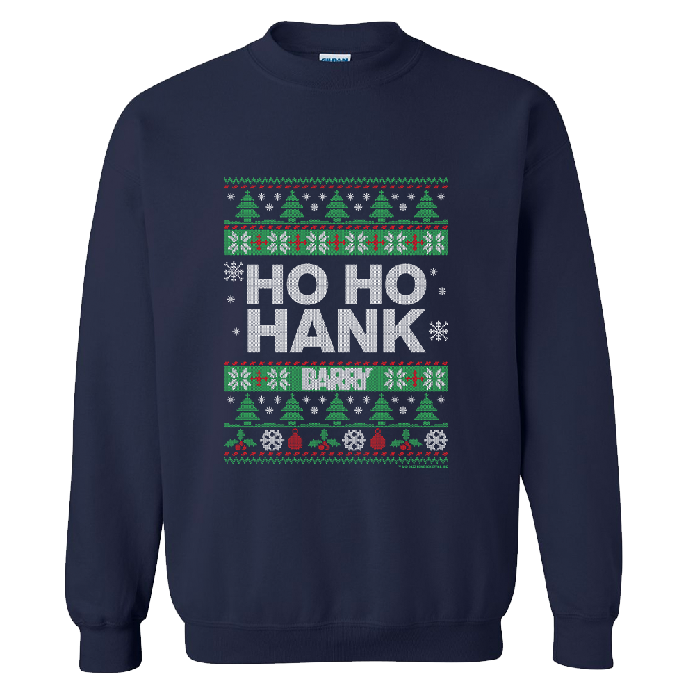 Barry Ho Ho Hank Ugly Holiday Fleece Crewneck Sweatshirt – HBO Shop