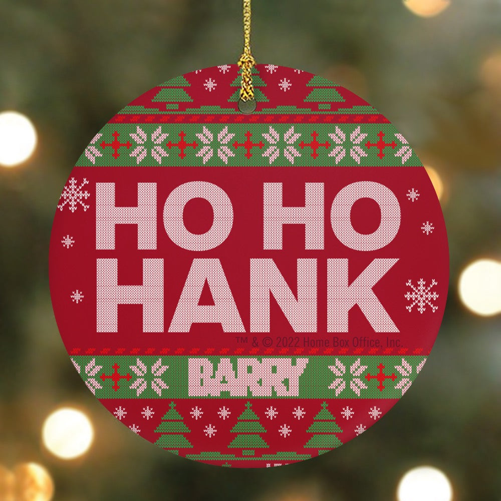 Barry Ho Ho Hank Holiday Double-Sided Ornament – HBO Shop