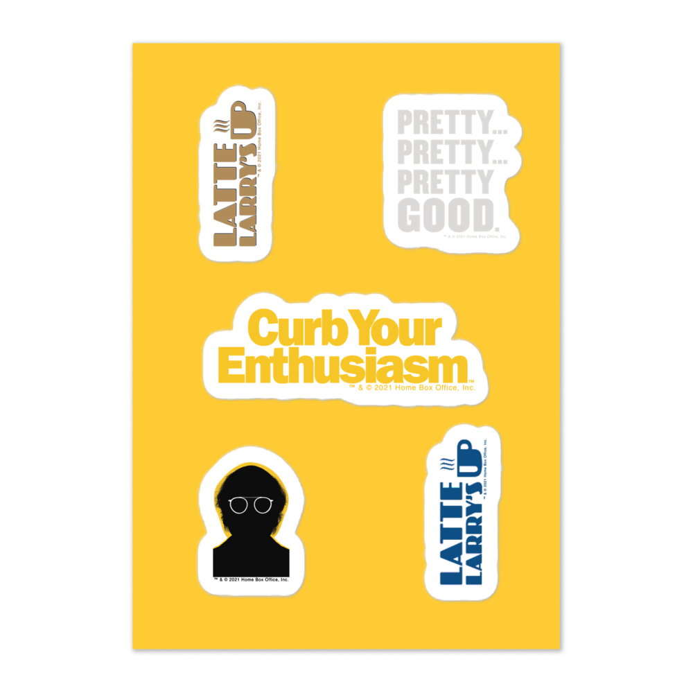 Curb Your Enthusiasm Sticker Sheet – HBO Shop