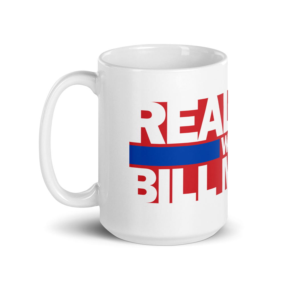 Real Time with Bill Maher Logo White Mug