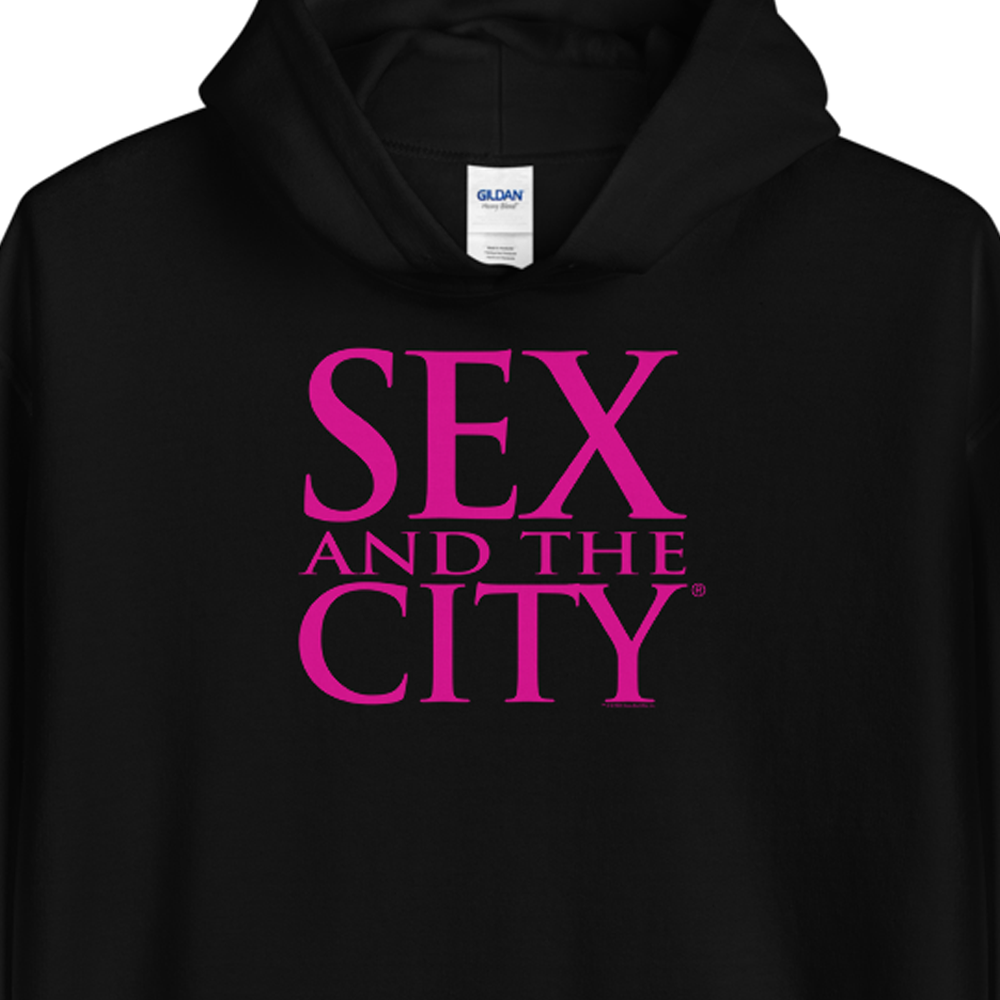 Sex and the City Logo Fleece Hooded Sweatshirt – HBO Shop