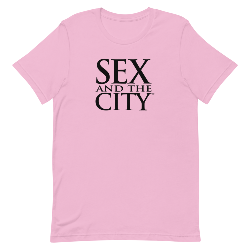 Sex and the City Logo Adult Short Sleeve T-Shirt