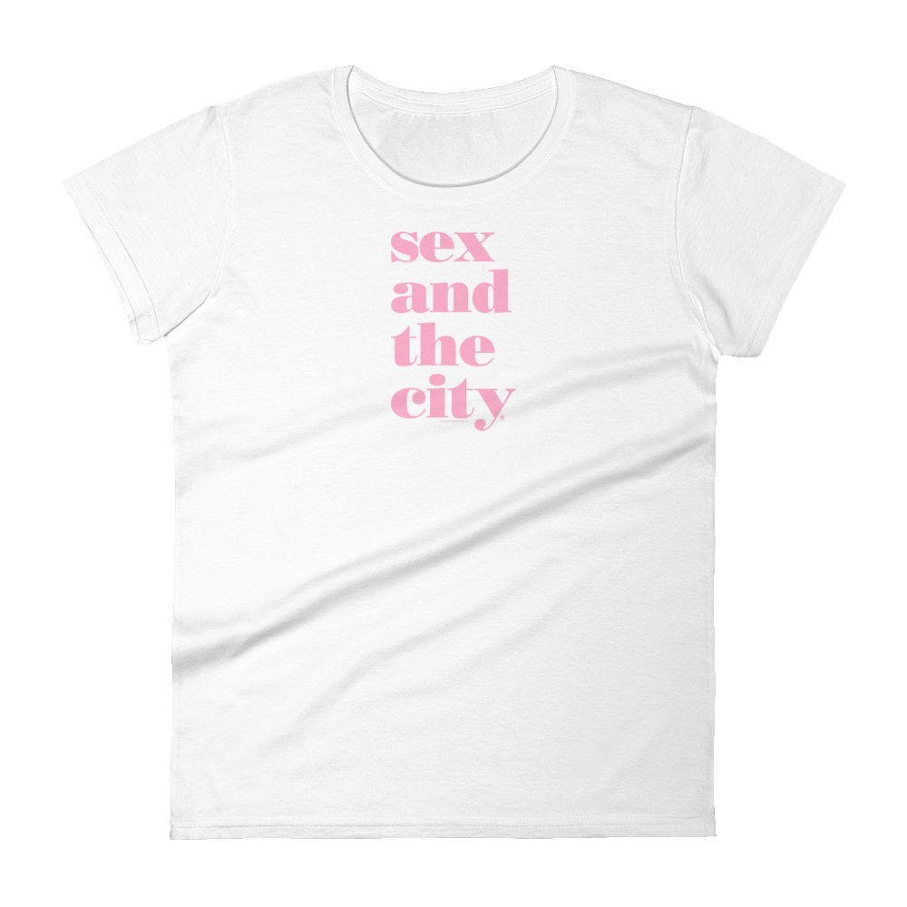 Sex and the City Logo Women's Short Sleeve T-Shirt – HBO Shop