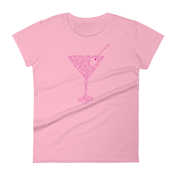 Sex and the City Martini Women's Short Sleeve T-Shirt – HBO Shop