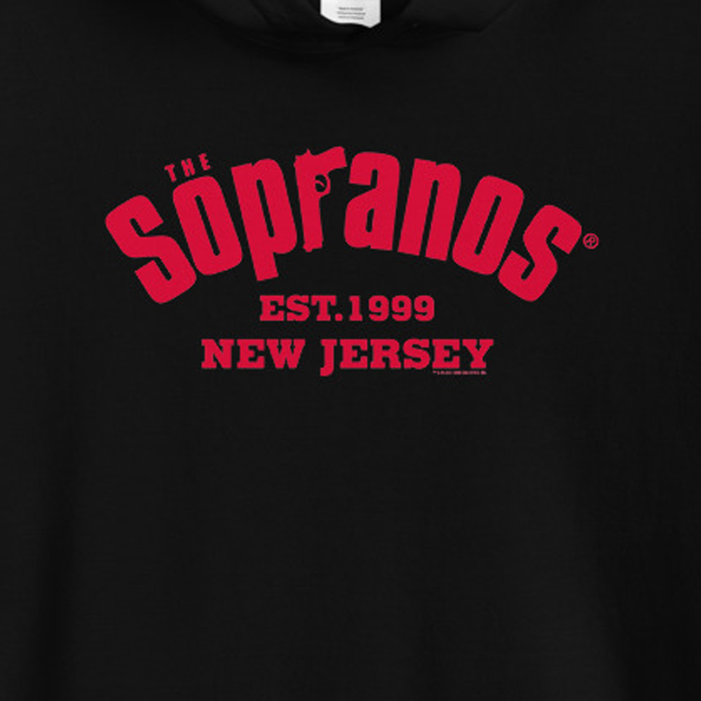 The Sopranos 1999 New Jersey Fleece Hooded Sweatshirt – HBO Shop