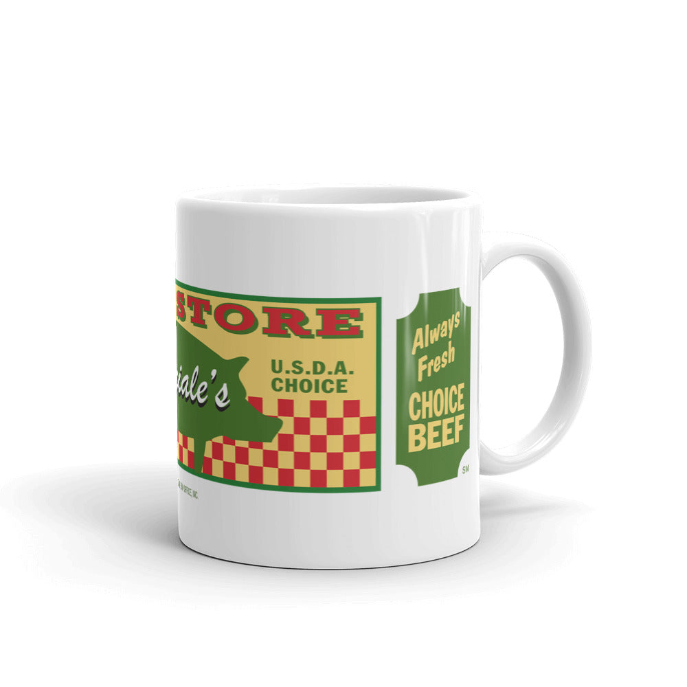 The Sopranos Satriale's Pork Store White Mug – HBO Shop