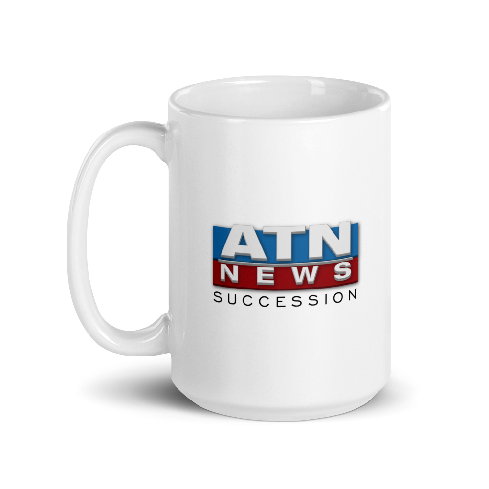 Succession ATN News White Mug – HBO Shop