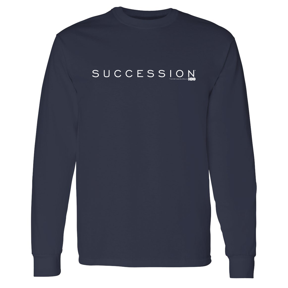 Succession Logo Adult Long Sleeve T-Shirt – HBO Shop