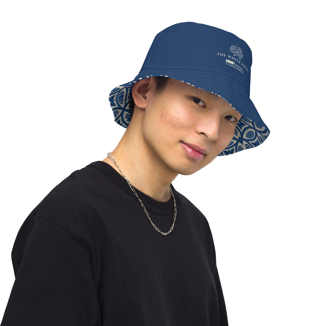 gakkin LOTUS BUDS PATTERN BUCKET HAT 【公式通販】