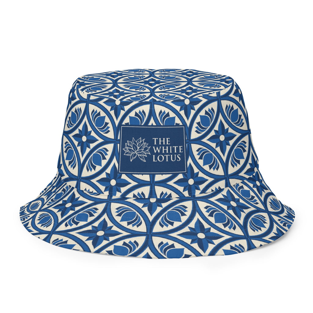 LOTUS BUDS PATTERN BUCKET HAT GAKKIN