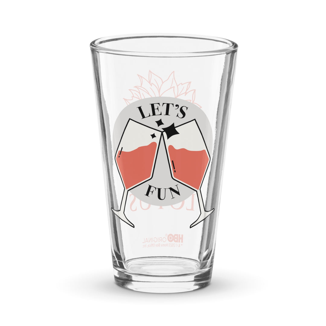 The White Lotus Let's Fun Pint Glass – HBO Shop