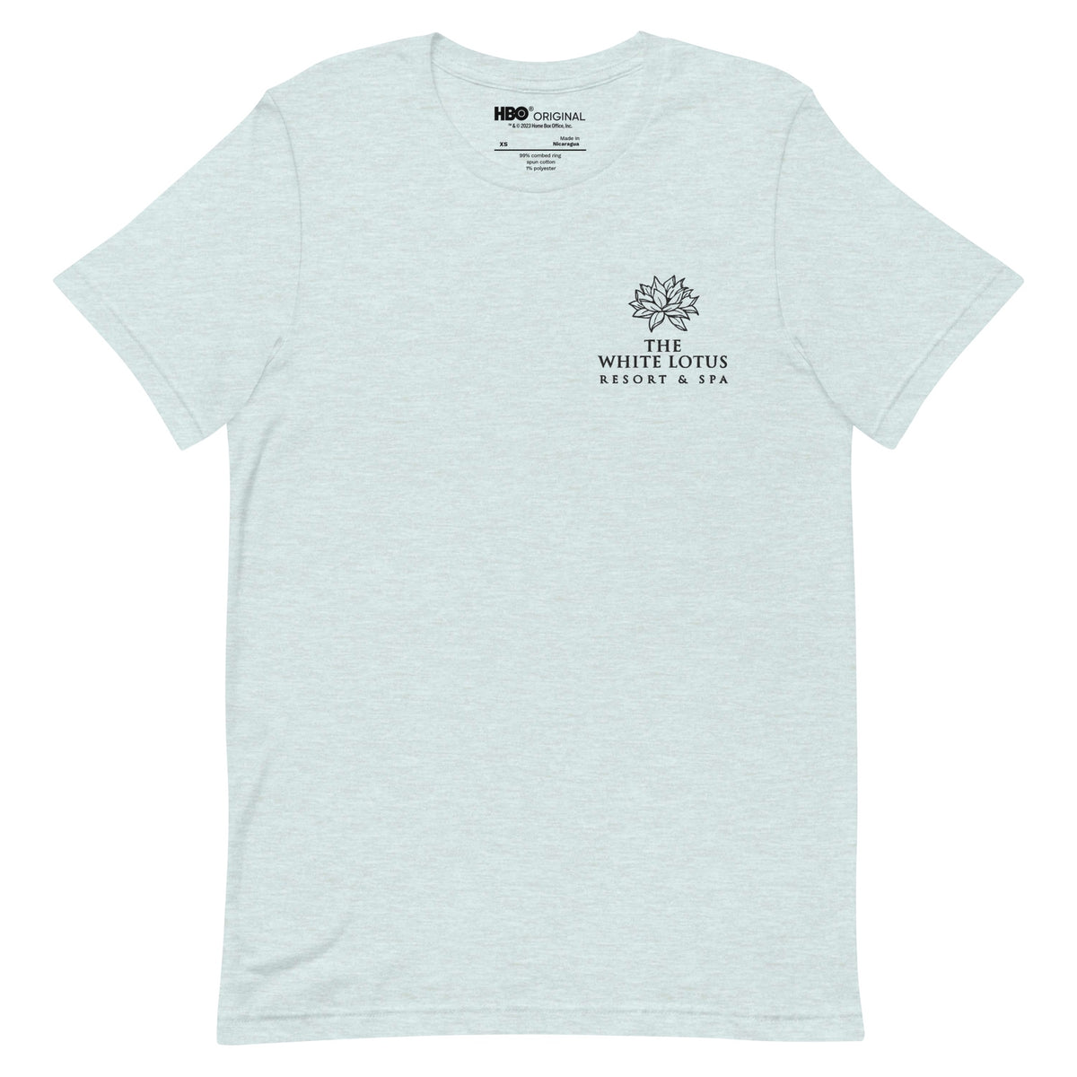 The White Lotus Resort & Spa Embroidered Adult T-Shirt – HBO Shop